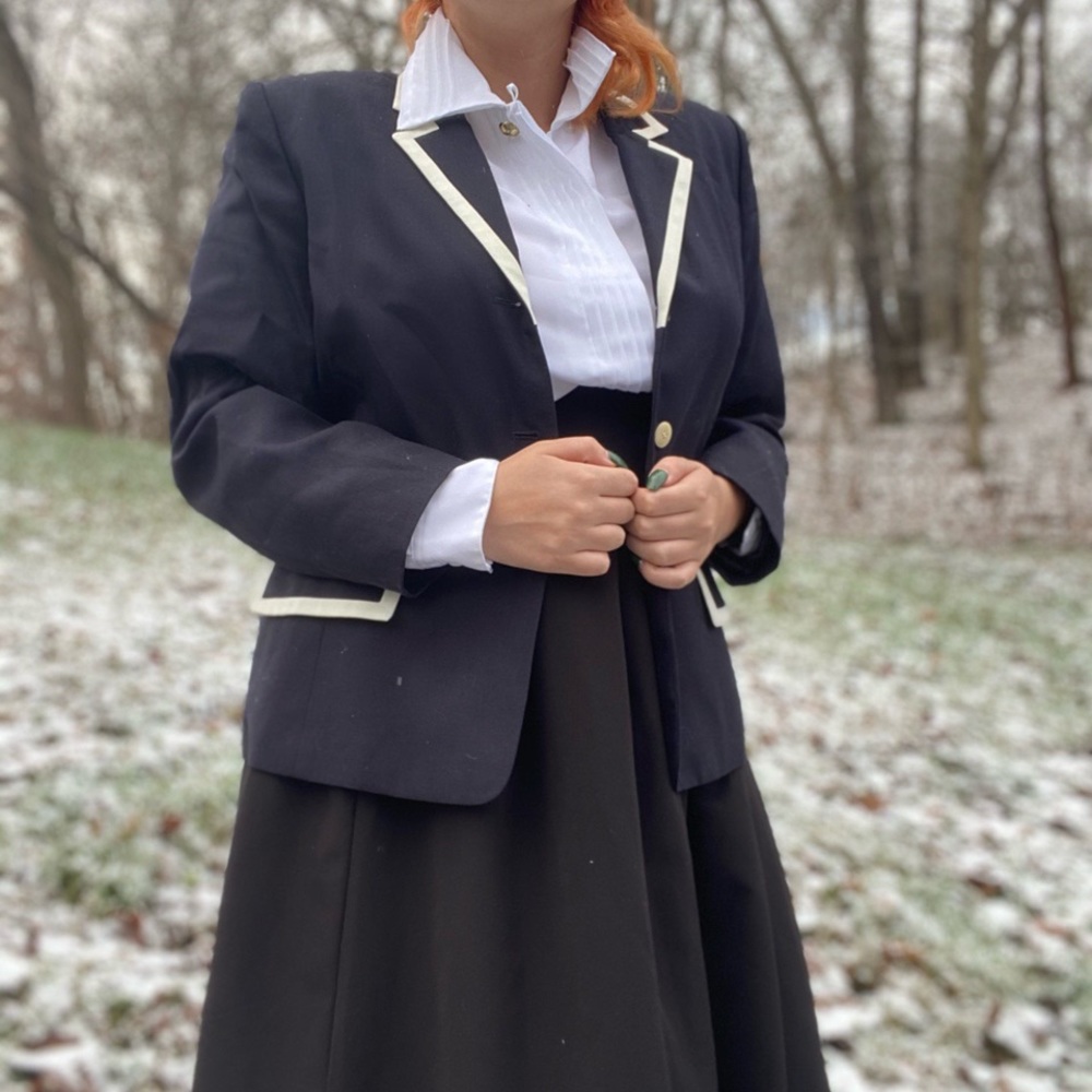 Vintage Talbots Navy Blazer